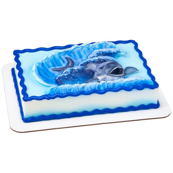Pop Tops Cake Decoration Shark 1 Piece Walmart Com
