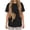 Z1-Black-xcmzpl Pet Pouch shirts, variant on Women's Pet Pouch T Shirts Short Sleeve Pouch Kitten Puppy Carrier Tops Crew Neck Pet Kangaroo Pocket Summer Animal Holder Top