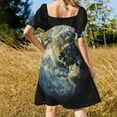 thumbnail image 3 of Starlit Sky Summer Dresses for Women Beach Boho, 3 of 6