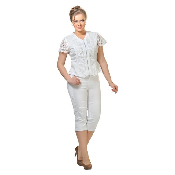 LAFEI NIER (JENSEL) Short Sleeve Zipped Denim jeans blouse