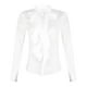 thumbnail image 2 of Tops Para Mujer Blusa Casual Elegante Camisas de Manga Larga Otoño Cuello en V Cuello Con Volantes Camisa Suelta de Moda Sólida Odeerbi ODB168842, 2 of 7