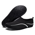 thumbnail image 6 of Mens Quick Dry Water Shoes Non Slip Lightweight Breathable Mesh Slip On for Beach Pool Water Sports Black,Size 10.5, 6 of 6