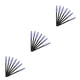 thumbnail image 5 of Cepillo de pestañas desechables Seitruly 50 piezas varitas de nailon para rímel aplicador portátil negro luz púrpura, 5 of 6