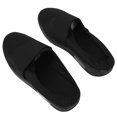 thumbnail image 4 of Zapatos planos de mujer verano Casual suave transpirable mujeres malla negro zapatillas para mujer negro 41, 4 of 14
