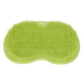 thumbnail image 3 of Body Scrubber, Multifunctional Non Slip Comfortable Humanized Hanging Hole TPR Shower Brush Massage Function With Suction Cup For Hotel Blue,Green, 3 of 8