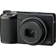 RICOH GR III HDF Camera (Black) | Built-in Highlight Diffusion Filter | Zone Select AF | Compatible with SD Memory Cards | 28mm Equivalent Lens