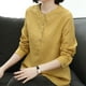 thumbnail image 5 of Vestidos Casuales Para Mujer, Blusas De Mujer De Moda Camisa suelta de lino y algodón para mujer, 5 of 9