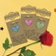 thumbnail image 5 of Ficha decorativa en forma de corazón, tarjeta de abrazo de bolsillo, regalo social a distancia, recuerdo resistente. D, 5 of 6