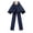 X1 Blue, variant on Ticikt Women's Girls Ribbon Bow Brooch Rhinestone Bowknot Pre-Tied Bow Ties for Wedding Party