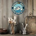 thumbnail image 7 of Husband & Wife Cruising Partners for Life Aluminum Wall Art Sign - Vintage Nautical Decor for Bedroom, Kitchen, Dining, Bar - Unique Design, Easy Hanging, Durable Metal for Home, Office, or Gift, 7 of 7