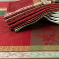 thumbnail image 5 of Holiday Legacy Yarn Dyed Jacquard Fabric Tablecloth for Christmas, Winter, and Holiday (Multi, 18" X 18" Napkins Set of 4), 5 of 5