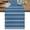 Blue, White, Azure, variant on Table Runner 48 Inches Long, Boho Beige Decorative Table Runner for Party Wedding Home Decor, Minimalist Farmhouse Striped Dresser Scarves for Bedroom Kitchen Tables Decor 13x48 Inch