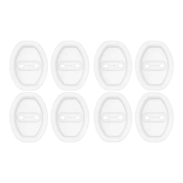 Almohadilla protectora para cerradura de puerta de coche,almohadilla amortiguadora de puerta,adhesivo grueso de goma para colisión,funda para cerradura de puerta,protege las puertas del coche de