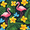 Flamingo Floral Pattern, variant on Yayeee Kids Hooded Towels Toddler Soft Absorbent Beach Bathing Wrap 50" x 23.5", Flamingo Floral Pattern