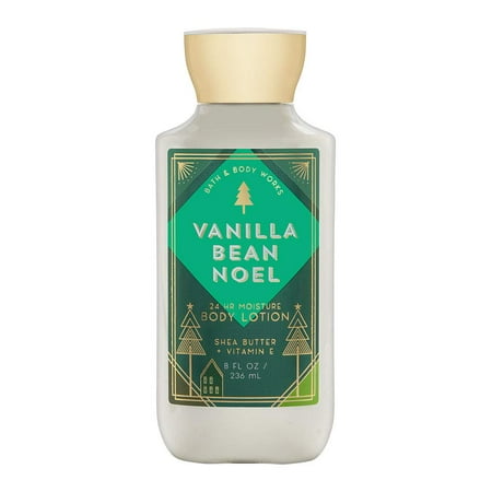 Bath Body Works Vanilla Bean Noel Body Lotion 8 Oz