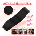 thumbnail image 3 of Extensiones de cabello Halo Rich Choices, 100% cabello humano, 30-55 cm, 3 of 7