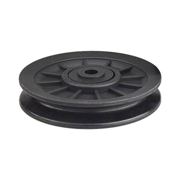Universal 4in Bearing Pulley Wheel for Equipment Parts - Hole 10mm