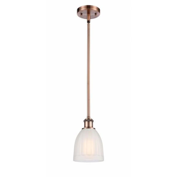 516-1S-AC-G441-LED-Innovations Lighting-Brookfield-3.5W 1 LED Pendant in Art Nouveau Style-5.75