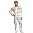 thumbnail image 7 of Aihuaihua Family Christmas Colorable Pajama Matching Sets DIY Hand Painted Sleepwear Xmas Cute Funny Colouring Pjs 2 Piece Sets Holiday Party Outfits, 7 of 7