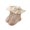 Brown, variant on Toddlers Baby Girls Ruffled Socks Infant Cotton Ankle Socks with Lacework Socks Decoration Breathable Kids Socks Accessories