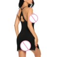 thumbnail image 7 of SCSAlgin Womens Nightgown Sexy Lace Sleepwear V Neck Full Slip Chemise Lingerie Cotton Night Gowns Babydoll Sleepshirt, 7 of 7