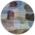 thumbnail image 2 of Addison Rugs Chantille Indoor/Outdoor Transitional Modern Brown Washable Round Rug, 8' x 8', 2 of 6