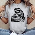 thumbnail image 2 of Raccoon at the Pottery Wheel Throwing Unisex T-shirt, Sizes S-5XL - Gategoo, 2 of 5