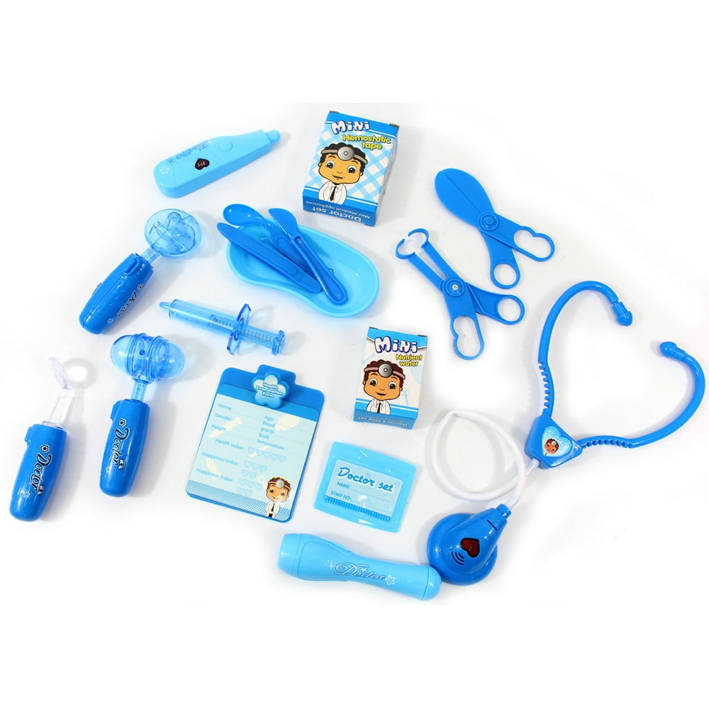 17piece Deluxe Doctor Medical Kit Playset with Stethoscope Walmart