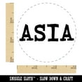 thumbnail image 2 of Asia Fun Text Self-Inking Rubber Stamp Ink Stamper - Purple Ink - Small 3/4 Inch, 2 of 7