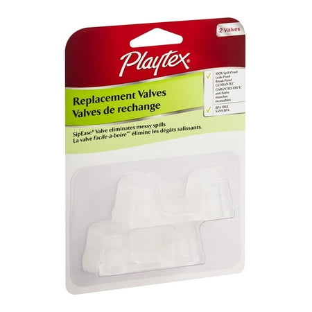 Playtex Spill-Proof Cup Replacement Valves - 1 Pack Of 2 Count