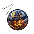thumbnail image 2 of Room Decor Qwtwty Panneau Suspendu en Acrylique Halloween Lumineux Crâne Décoration Suspendue, 2 of 8