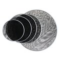 thumbnail image 1 of 5 unids/pack marco de aluminio percusión silenciosa parches 10 12 14 18 20 pulgadas 10 12 14 14 20 pulgadas kusrkot Cabezal de percusión, 1 of 8