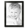 thumbnail image 2 of ArtToFrames 17" x 24" Honors Black with Silver Picture Frame, 17x24 inch Black Wood Poster Frame (WOM-5157),  Pack, 2 of 7