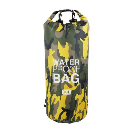 GARENDE Dry Bag Roll-up Dry Bag Waterproof Fishing Bag Keeps Tackle Dry Storage 30L Backpack