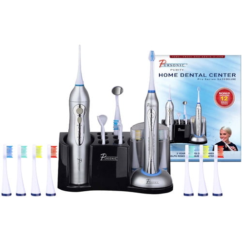 Rechargeable Electric Toothbrush W/12 Bonus Brushheads