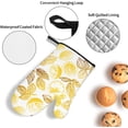 thumbnail image 3 of Lemon Oven Mitts and Pot Holders Sets 4 pcs, Kitchen Oven Gloves Heat Resistant Cooking Gloves Non Slip Oven Mitts Gloves Set Hot Pads BBQ Gloves for Chef, Baking, Cooking, BBQ, 3 of 6