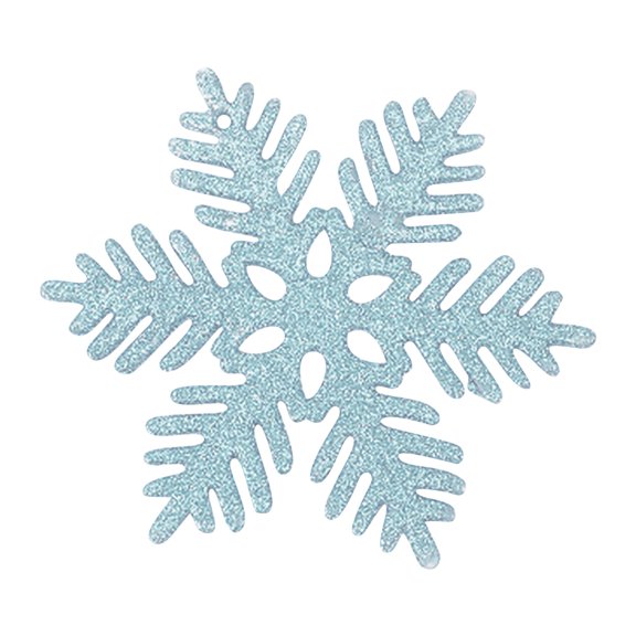 EUDIDV Home Decor Accents 48pc Snowflake Christmas Decoration Christmas Tree Decorations Venue Program Pendant Home Decor Clearance Accents