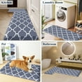 thumbnail image 4 of Cushioned Anti-Fatigue Kitchen Rug Mat ,17.3"x 28",Non Slip Waterproof , Heavy Duty PVC Ergonomic Comfort Mat for Kitchen, Floor Home, Office, Sink, Laundry, 4 of 7