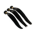 thumbnail image 2 of 3pcs/Boundle Brazilian Ombre Straight Soft Hair Extensions Total Weight 300g 12-20 Inchs LELINTA Style-Jet Black, 2 of 8