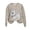 Beige, variant on Sexlip Womens Holiday Long Sleeve Coats for Women Boat Neck Sweater Loose Fit Crochet Fall Winter Sweatshirt Blue XL