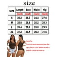 thumbnail image 5 of DODOING Shapewear for Women Tummy Control Bodysuit Thong Seamless Body Shaper hapewear Tank Tops Bodysuits, 5 of 8