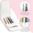 thumbnail image 7 of 4 Pcs Tweezers Set, Stainless Steel Hair Removal Makeup Tool, Gift,Multicolor, 7 of 7