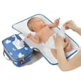 thumbnail image 1 of Sunveno Diaper Bag with Changing Pad, Waterproof Portable Changing Bag, 1 of 7
