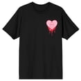 thumbnail image 7 of Friday The 13th Mask Mirror & Bloody Hand Crew Neck Short Sleeve Men's Black T-shirt-4XLB, 7 of 7
