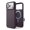 Deep Purple, variant on elago Magnetic Leather Case Compatible with iPhone 17 Pro Max Case, All MagSafe Accessories, 6.9 inch - Built-in Magnets, Durable Vegan Leather, Shockproof, Water-Resistant [Jean Indigo]