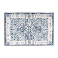 thumbnail image 2 of World Rug Gallery Vintage Oriental Distressed Medallion Blue 2' x 3' Door Mat, 2 of 6