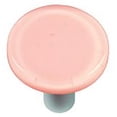 thumbnail image 1 of Hot Knobs HK1000-KRA Pétales Rose Ronde Verre Armoire Bouton - Aluminium Post, 1 of 1