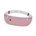 thumbnail image 1 of Riñonera DYNWAVEMX bolso informal cinturón ajustable para correr ejercicio viajar acampar Rosa, 1 of 8