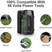 SUNBAT 5.0Ah Replacement for Ego 56V Lithium Battery BA2800T BA2800 5000mah with Fuel Gauge, Compatible with Ego Power Tools