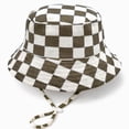 thumbnail image 2 of CAUYDY 1-5T Toddler Sun Hat UPF 50+ Sun Protection 6-18 Months Baby Cute Bucket Hats Kids Summer Beach Hats with Wide Brim for Newborn Boys & Girls (Sizes 12-36 Months,Coffee), 2 of 4